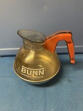 Bunn Easy Pour Decanter Pot With Orange Handle For Decaf 12 Cups