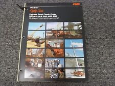 Link Belt Hsp 8015 Rough Terrain Crane Specifications Lifting Capacities Manual