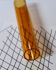 2 Inch Clear Amber Acrylic Plexiglass Lucite Tube 2 Od 1 34 Id X 24 Long