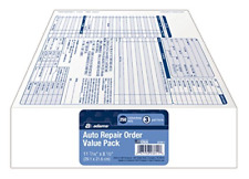 Adams Garage Repair Order Forms 85 X 11 Inch 3 Parts 250 Count White And
