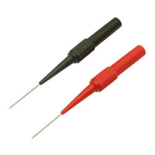 2pcs Multimeter Test Lead Probe Extention Back Piercing Needle Tip Probes Hq