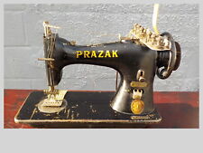 Vintage Industrial Sewing Machine Model Prazak 52 Class 6 Needle
