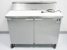 Koolaire Kp 10 12 45 Refrigerated Prep Table With Lid 2 Doors Refrigerator