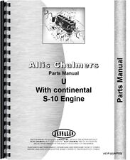 Allis Chalmers U Tractor Parts Manual Ac P U