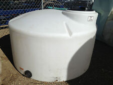 550 Gallon Poly Water Storage Vertical Tankcontainer Chemical Storage