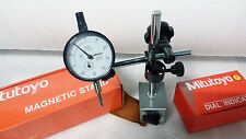 Mitutoyo Dial Indicator 2046s With Japan Made Mitutoyo Magnetic Base 7011s