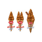 Lotus Biscoff Whippy Ice Cream Cone Stickers Set Of 3 - Single Twin Waffle
