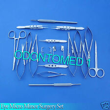 20 Pc Eye Micro Minor Surgery Ophthalmic Veterinary Surgical Instruments Ey 018