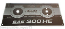 Lincoln Sae 300 He Custom Mirrored Stainless Steel Faceplate Bw1066