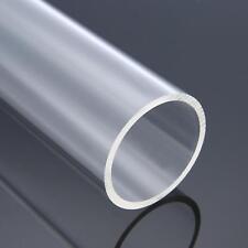 Us Stock 90mm Od 84mm Id 250mm Long Clear Acrylic Plastic Lucite Tube Pipe