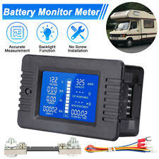 100a 300a Lcd Display Dc Battery Monitor Meter 200v Amp For Car Rv Solar System