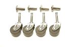 4 Furniture Casters Wood Furniture Casters Grip Neck Caster 1-14 Antique Style