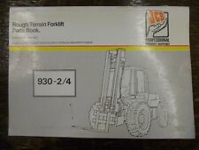 Jcb 930 930 2 930 4 Rough Terrain Forklft Lift Truck Parts Catalog Manual