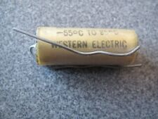 Western Electric 05uf 200v Low Esr Nos Paper In Oil Capacitor