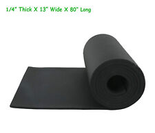 Durable Foam Rubber Sheet Pad No Adhesive 14 Thick X 13 X 80 Sponge Neoprene