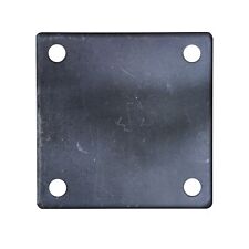 Flat Square Steel Metal Base Plate 8 X 8 X 14 Thickness 38 Hole Qty 4