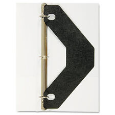 Avery Triangle Shaped Sheet Lifter For Three Ring Binder Black 2pack