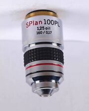 Olympus Splan 100pl 100x Pl Oil Phase Low Contrast Microscope Objective