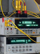 10 Volt 10 V Vdc Voltage Reference Standard Nulled To Fluke 732a Or 732b
