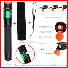 Visual Fault Locator30mw 30km Red Light Pen Fiber Optic Cable Tester Meter