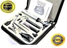 New Professional Ophthalmoscope Otoscope Ent Nasal Larynx Diagnostic Set4 Bulb