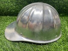 Vintage Willson Made In Usa Safety Aluminum Hard Hat 4 Pin B2