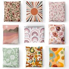 Boho Print Poly Mailers Plastic Envelopes Shipping Bags Custom Smilemail