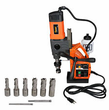 Cayken Kcy 48 2wdo 18 Magnetic Drill Press With 7pc 1 Small Annular Cutters