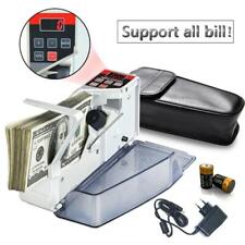 Portable Handy Bill Cash Money Count Machine Mini Banknote Currency Counter V40