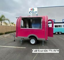 New Electric Mobile Food Trailer Enclosed Concession Stand Design 4 Hitch