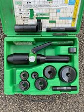 Greenlee 7806sb Hydraulic Punch Set Driver Tool Kit 12 2