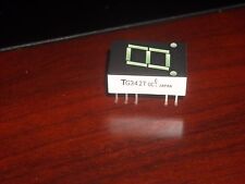 Tlg342t Toshiba 7 Segment Green Led Display Common Cathode 2 Pcs