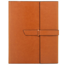 Portfolio Writing Pad Folder Fits Letterlegala4notepads Notebooks Brown