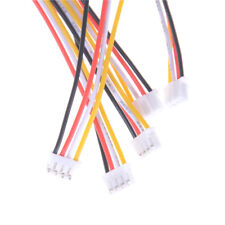 5pcs Mini Micro Jst 20mm Ph 4 Pin Male Connector Plug Wires Cables 200mou