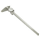 12 Stainless Steel 4 Way Dial Caliper Shockproof .001 Grad Calipers Ruler