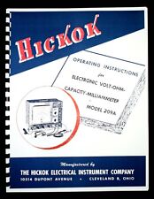 Hickok 209a Volt Ohm Capacity Multimeter Manual