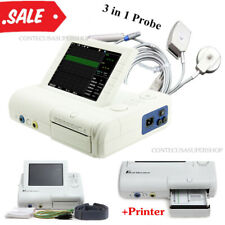 Ce Fetal Monitor Prenatal Heart Fhr Toco Fetal Movement Ultrasoundprobeprinter