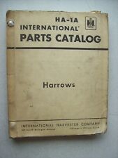 Original International Harrows 7 8 46 48 50 401 Parts Catalog Manual Ha 1a