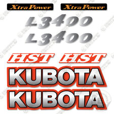 Kubota L3400 Decal Kit Tractor Decals 3m Vinyl Aftermarket Sticker Set