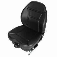 Seat Assembly Mechanical Suspension Vinyl Black Fits New Holland