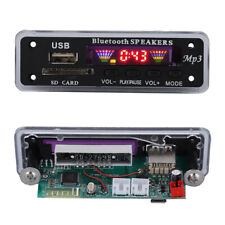 Dc 12v Bluetooth Mp3 Wma Fm Aux Decoder Board Audio Module Tf Sd Card Usb Radio