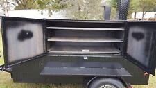 Double Ribmaster Propane Assist Bbq Smoker Grill Trailer Food Truck Cart Vendor