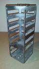 7 Shelf Stainless Steel Cryogenic Cryo Freezer Storage Rack For 2 Boxes