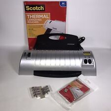Scotch Thermal Laminator Tl901 Home School Office Tested Works 3 5mil Pouches