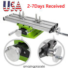 Worktable Milling Machine Table Cross Slide X Y Axis Bench Drill Press Vise Usa