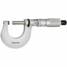 Starrett 56017 V230mxrl 0 25mm 001mm Metric Outside Micrometer