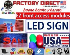 Led Sign Programmable Electronic Board Full Color Led Signs Fldisplay 32 X 88