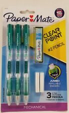 Paper Mate Clearpoint Mechanical 2 Pencils 3ct 07mm Lead Amp Eraser Refills