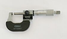 Fowler 0 1 Digit Mechanical Outside Micrometer 00001 Carbide Tip Ratchet Lock