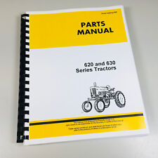 Parts Manual For John Deere 620 630 Tractor Catalog Assembly Exploded Views Book